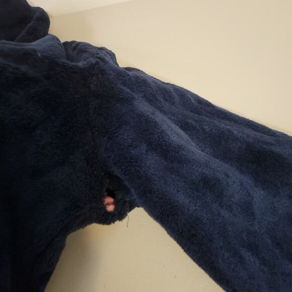 Tommy Bahama Men's Navy Blue Robe Size S/M Spa Lounge Relaxation Weekend Comfort - Picture 13 of 13